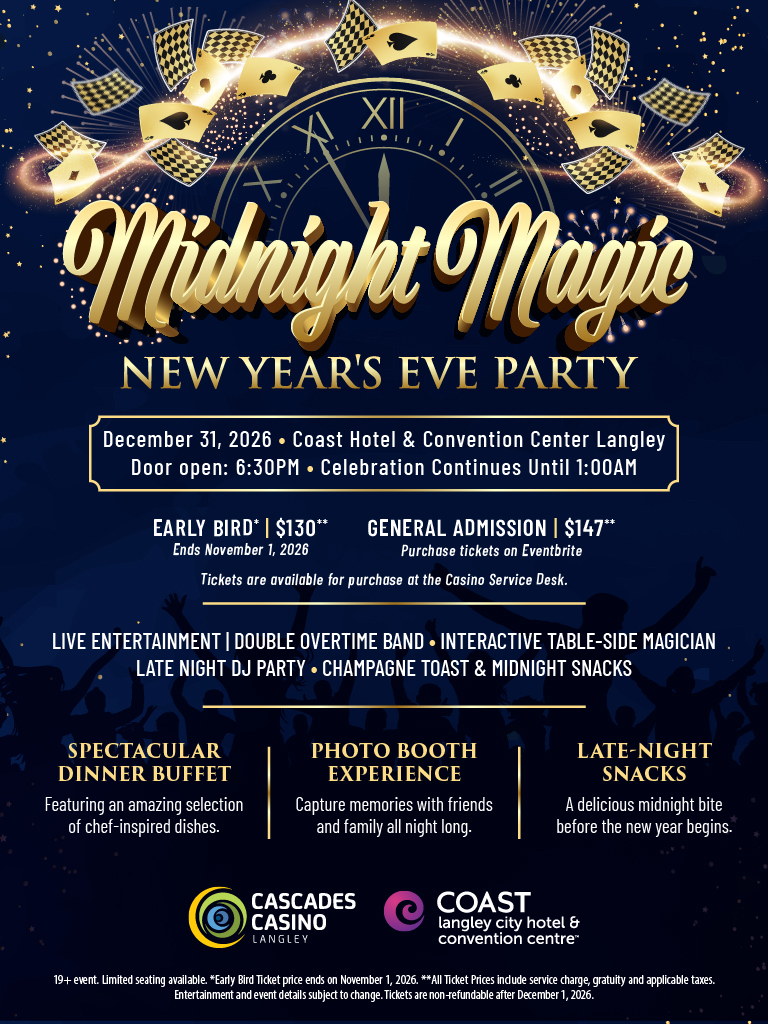Midnight Magic New Year's Eve Party